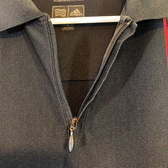 Adidas ClimaCool Striped Golf Polo Shirt - Picture 4 of 10